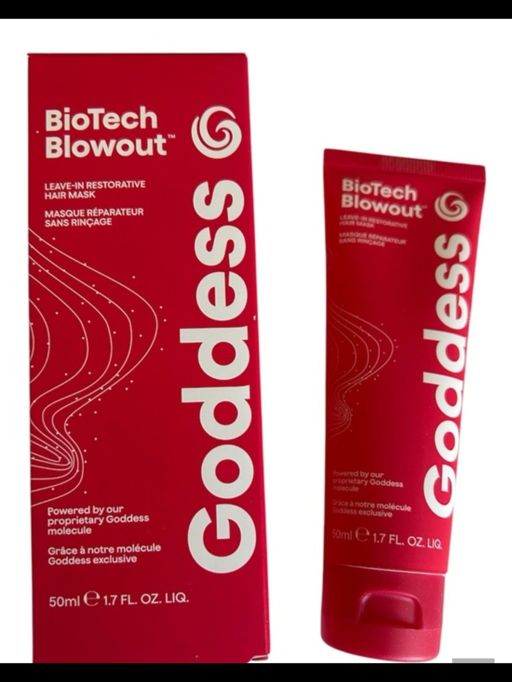 Goddess BioTech Blowout Leave-In Restorative Hair Mask - 50 ML BNIB